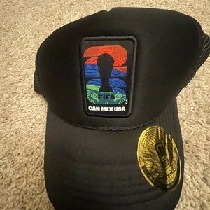 Black FIFA cap WC 2026